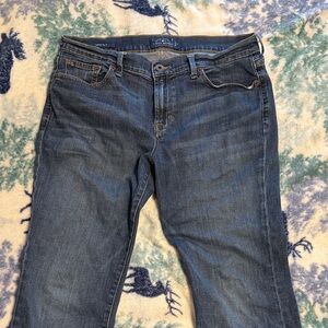Lucky Brand Women's Straight Leg Blue Jeans